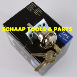 Buitencilinder voor voordeurslot losse staartcilinder met 3 sleutels SKG** | 8153